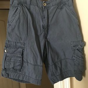 Levi blue cargo shorts